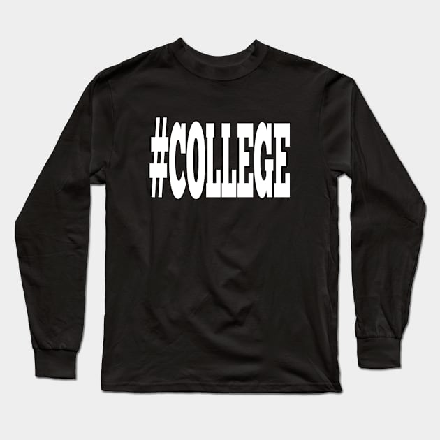 College Long Sleeve T-Shirt by halazidan